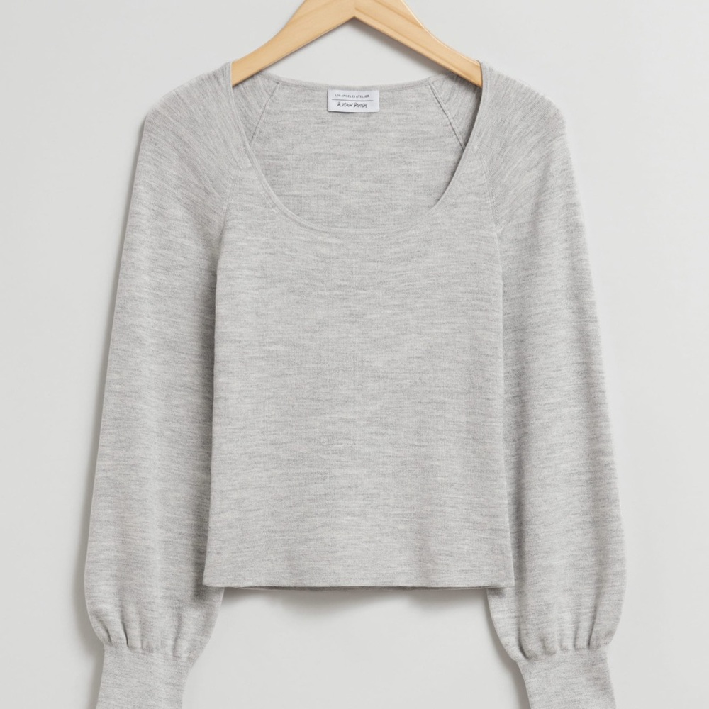 & Other Stories Slim-Fit Soft Knit Top